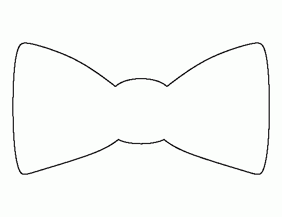 Printable Bow Tie Template