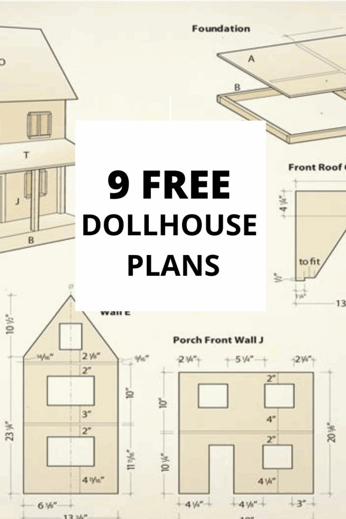 Printable Diy Dollhouse Plans