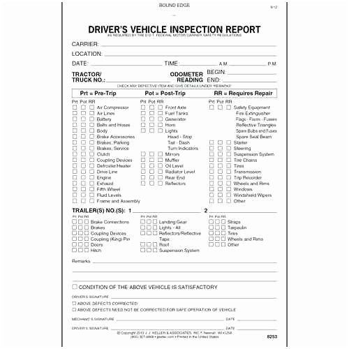 Printable Free Dot Pre Trip Inspection Form Pdf Printable Free Dot Pre Trip Inspection Form Pdf
