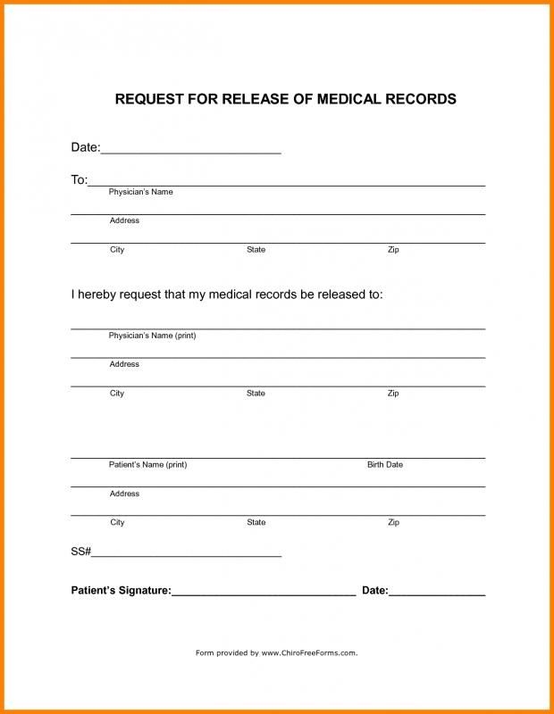Printable Medical Records Forms Printable Form 2024 Printable Medical Records Forms Printable Form 2024