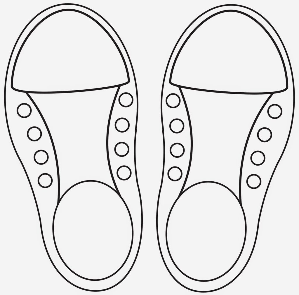 Shoe Printable Template