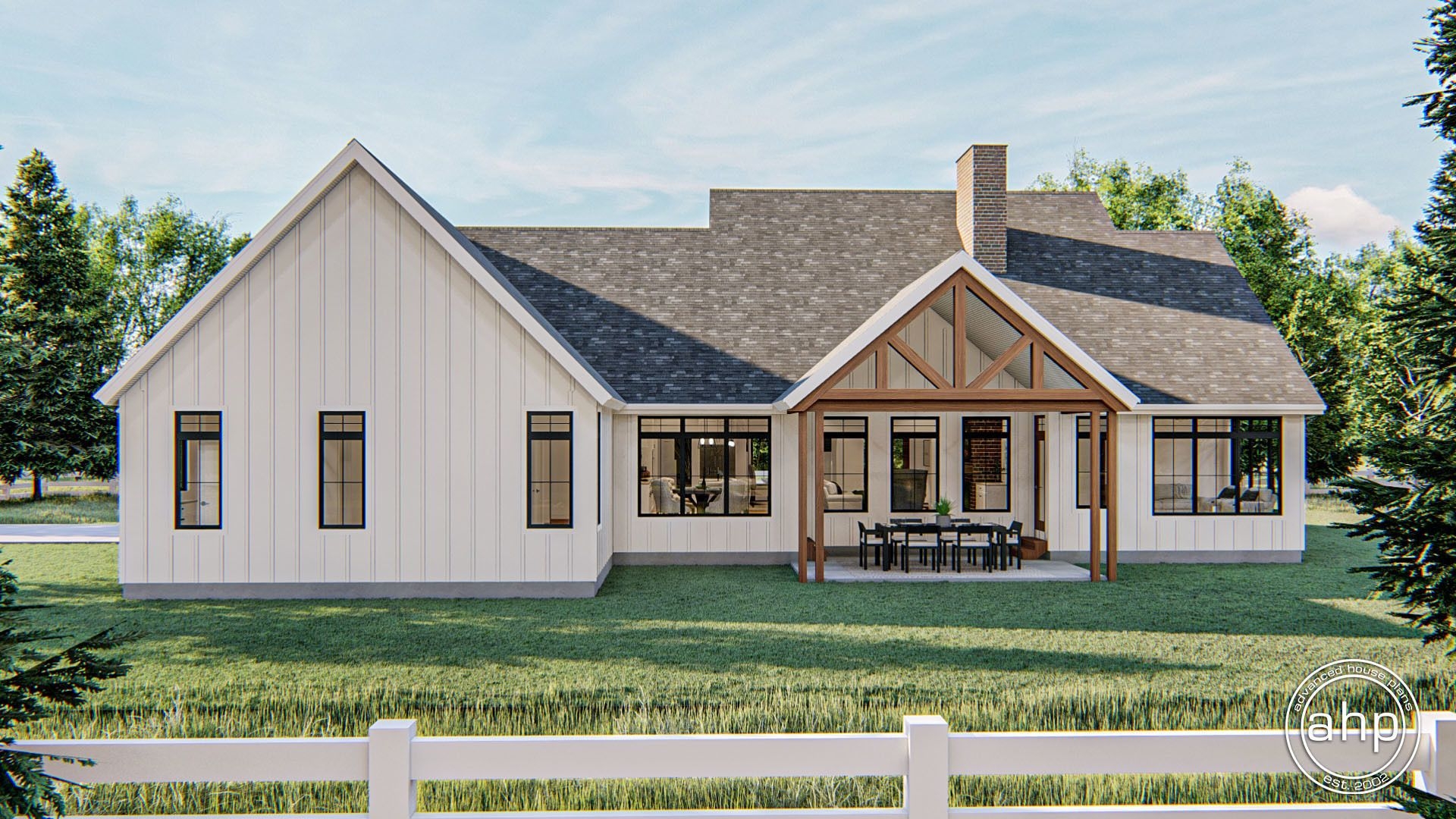 Single Story Farm House Plans A Look At Traditional Design And Modern