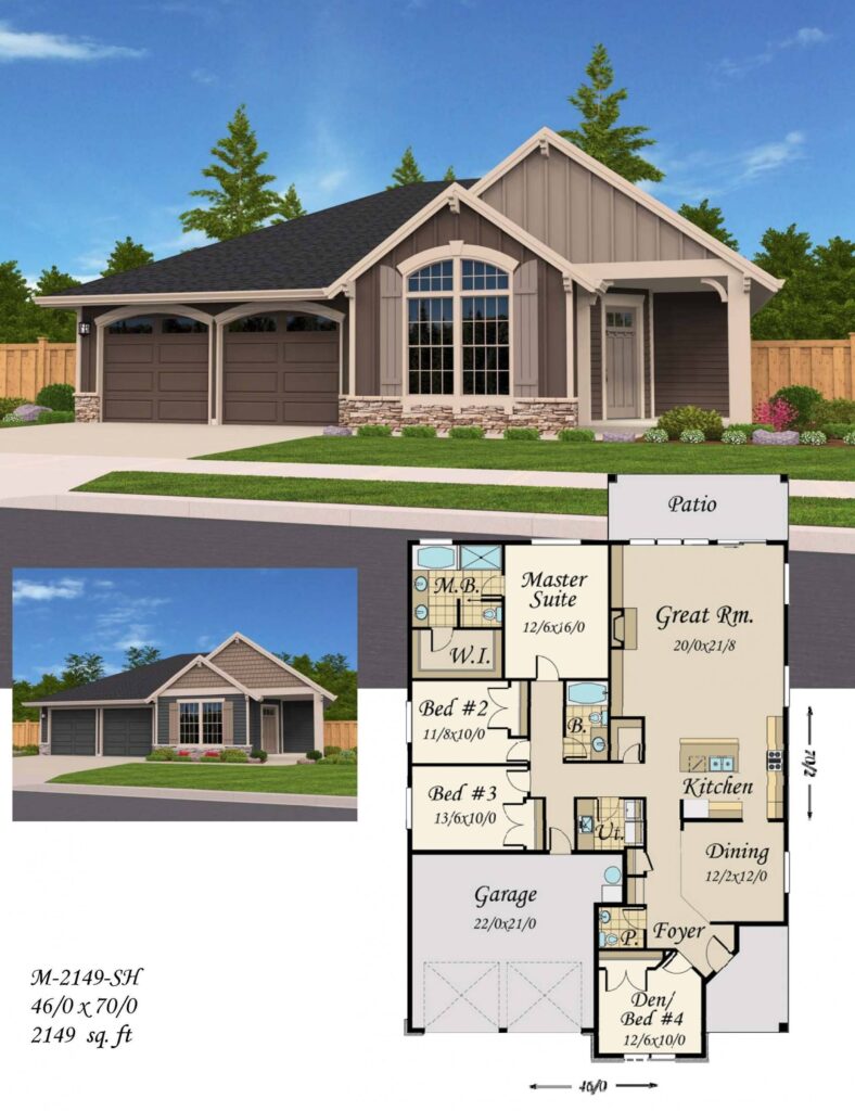 Single Story Home Plans How To Furnish A Small Room