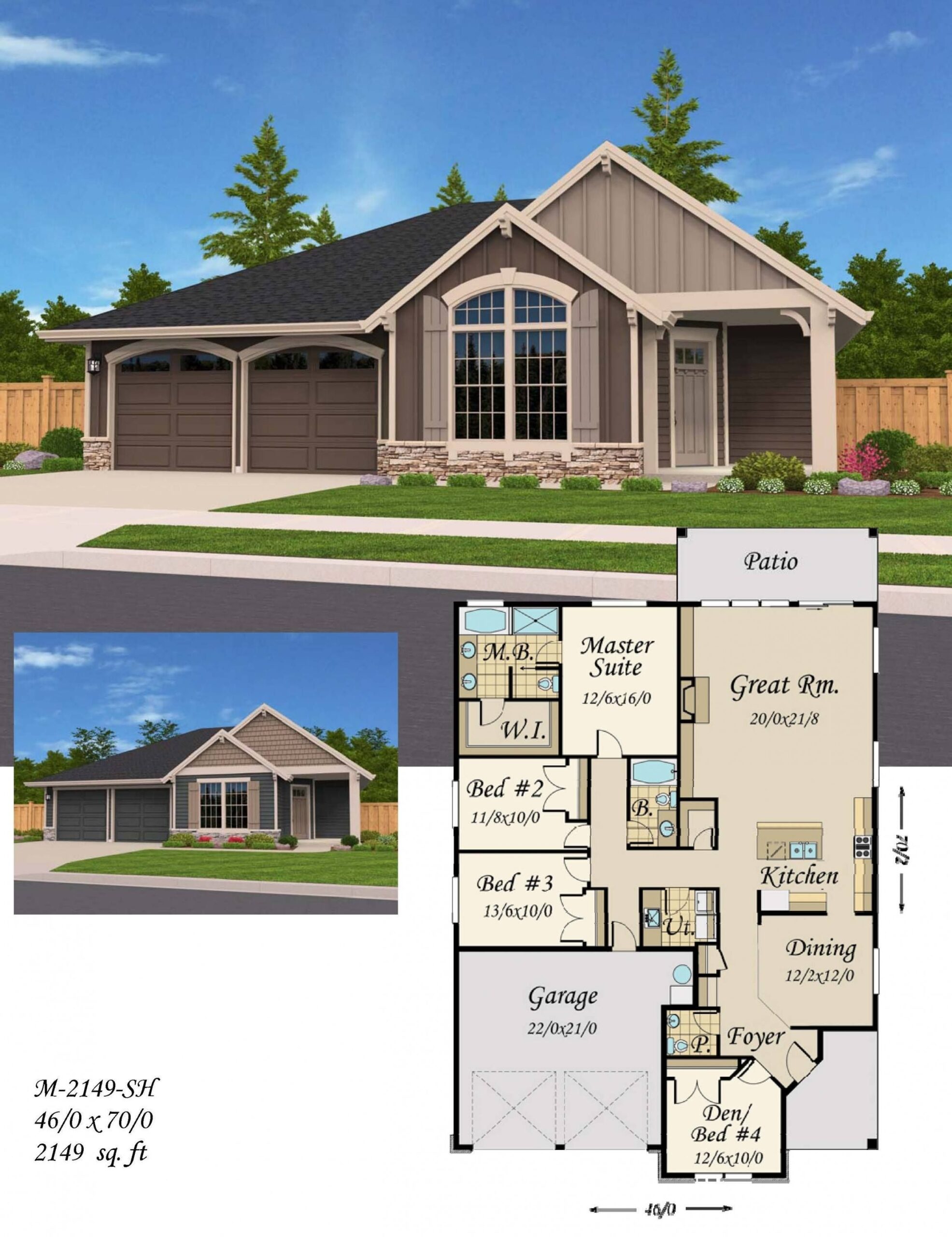 Single Story Home Plans How To Furnish A Small Room