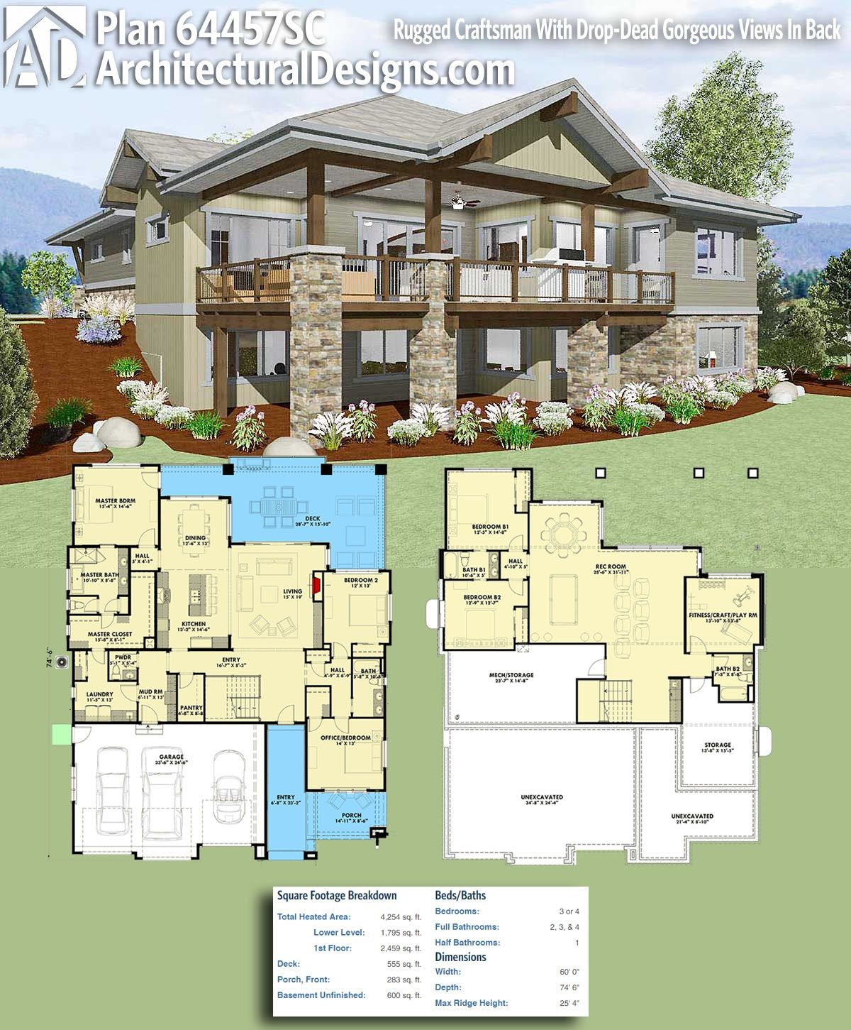 Sloped Lot Lake House Plans Walkout Basement A Comprehensive Guide 