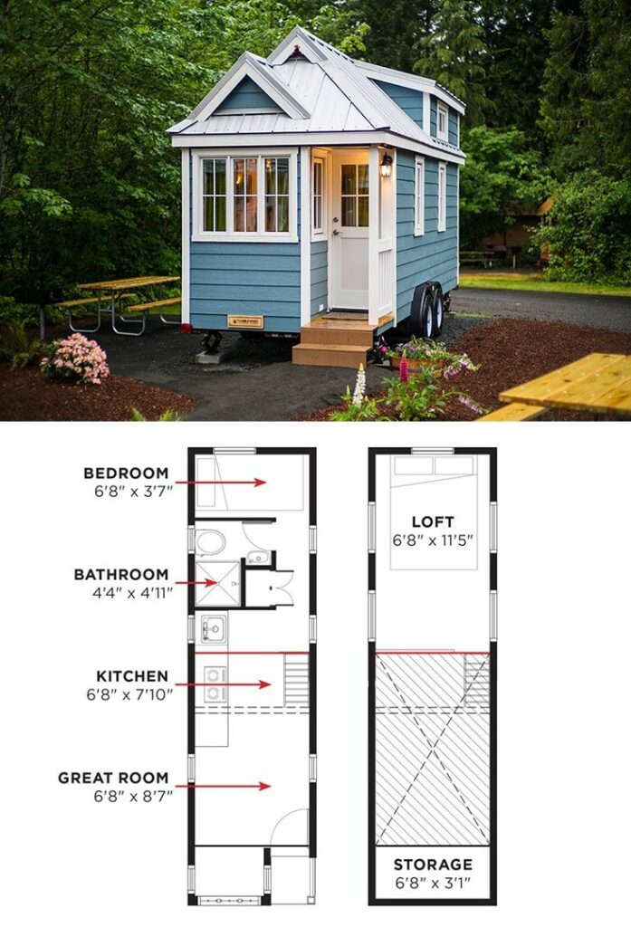 The Cypress Is Tumbleweed s Most Popular Model These Tiny House Plans