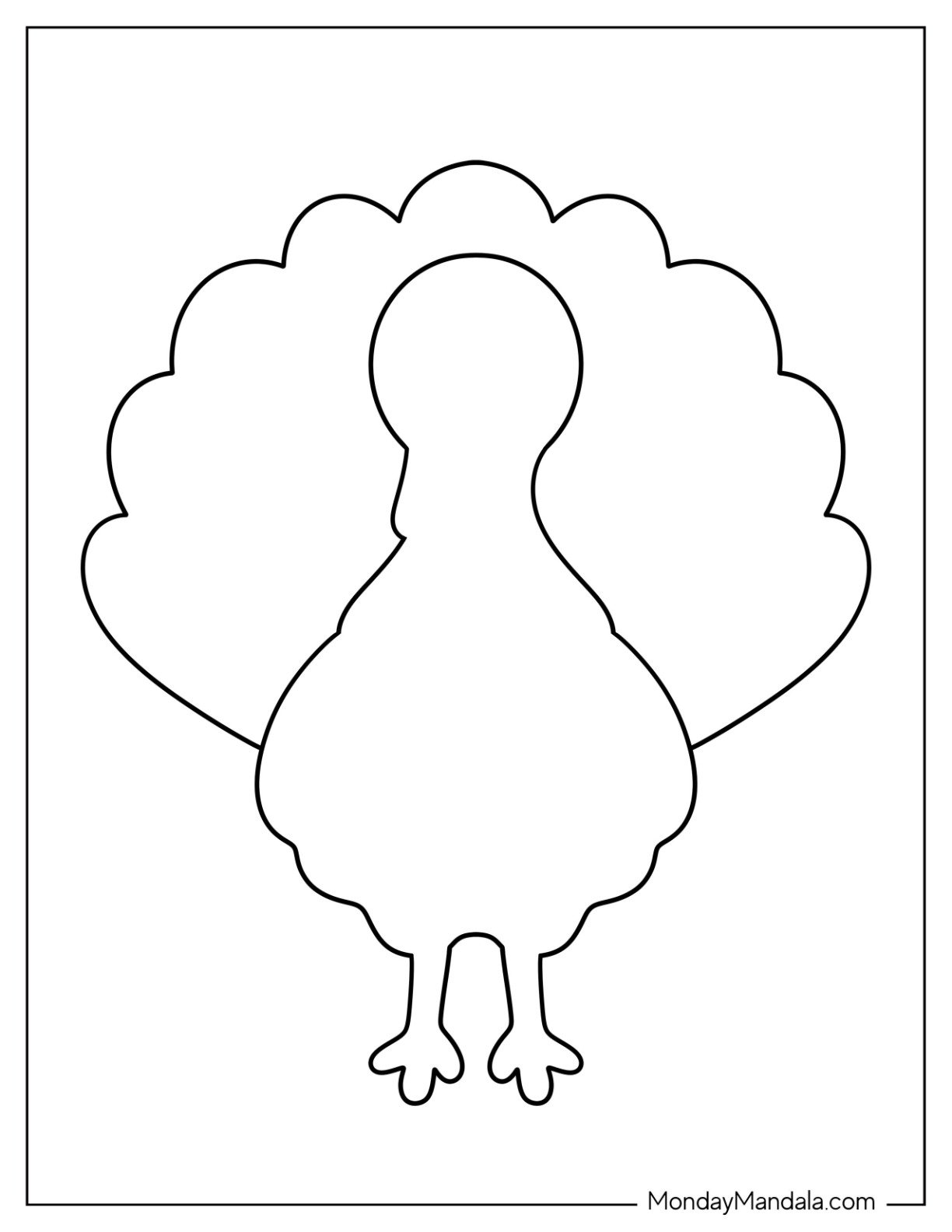 Turkey Template Free Download Printable Free Templates Turkey Template Free Download Printable Free Templates