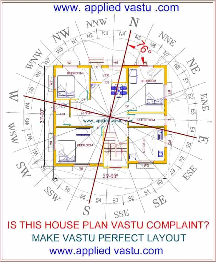 Vastu For House Plan And Design Vastu Map
