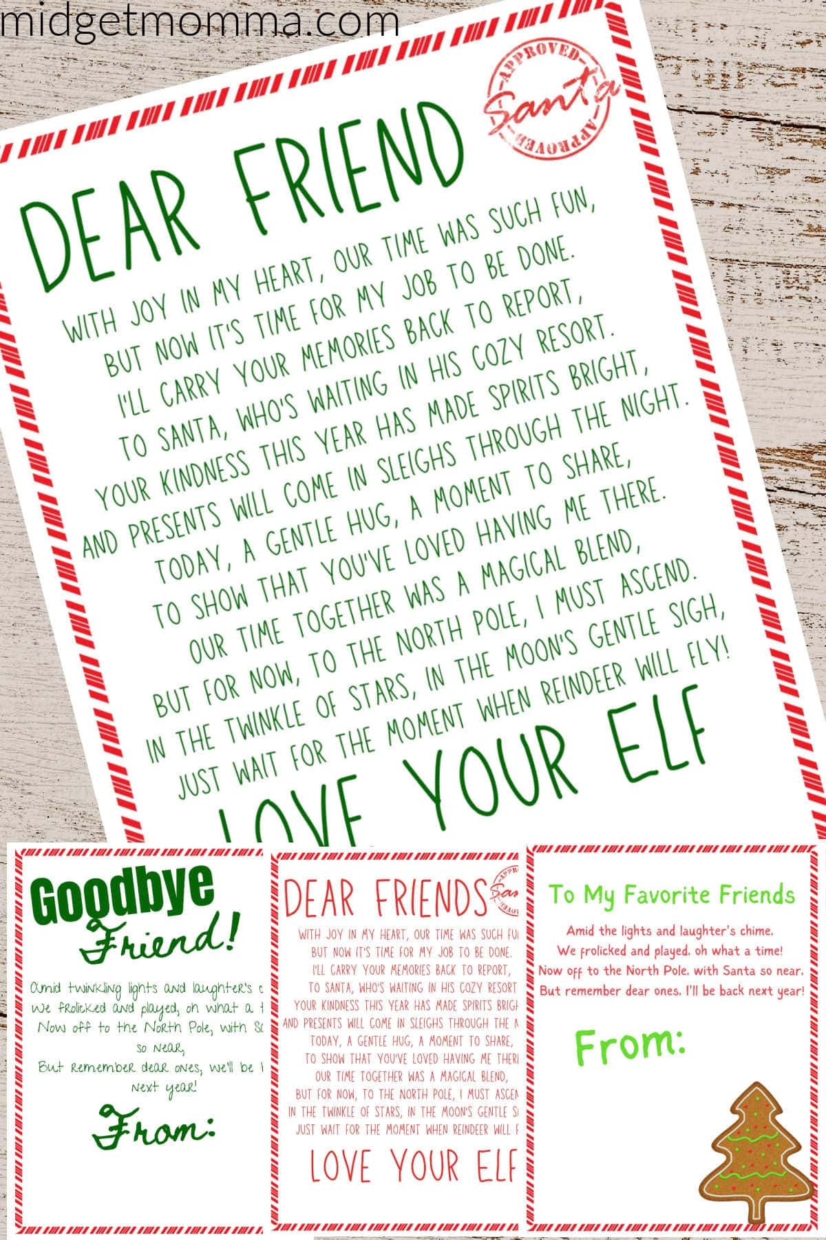 31 FREE Elf On The Shelf Goodbye Letter Printables 31 FREE Elf On The Shelf Goodbye Letter Printables