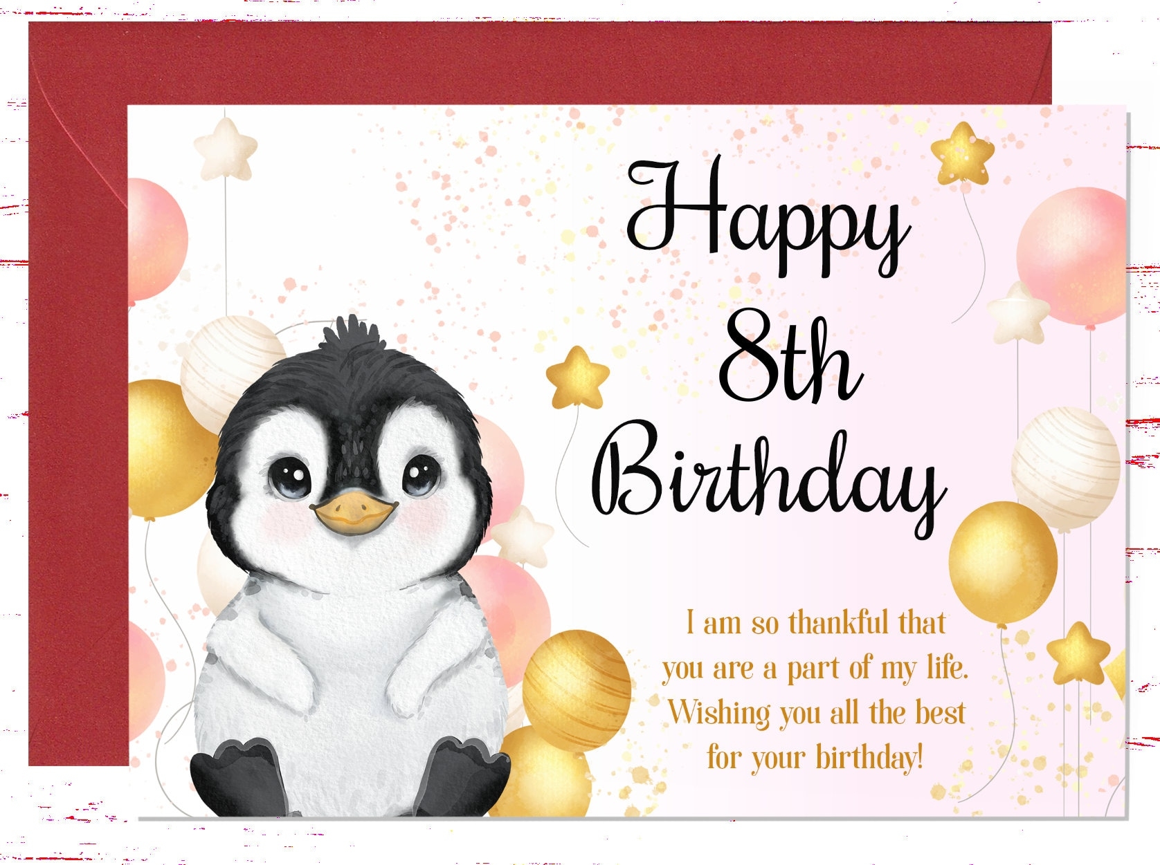 8th Birthday Card Cute 8th Birthday Greeting Card Funny 8 Year Birthday Card Penguin Birthday Card Cute Card For Kids Niece Nephew Etsy 8th Birthday Card Cute 8th Birthday Greeting Card Funny 8 Year Birthday Card Penguin Birthday Card Cute Card For Kids Niece Nephew Etsy