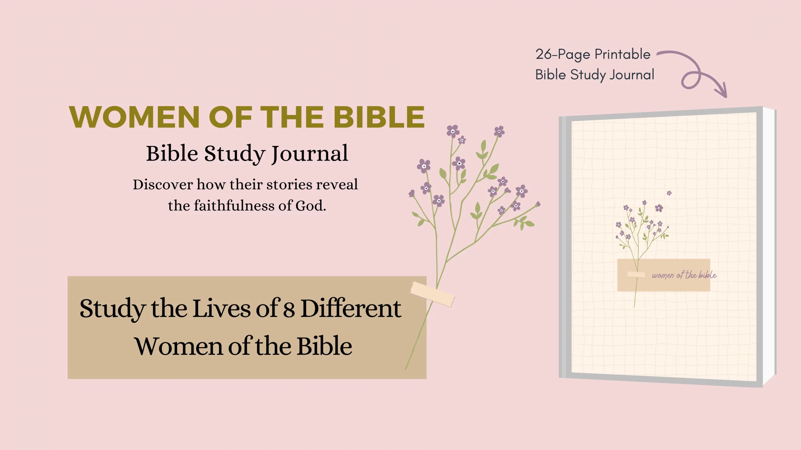 Beginner Friendly Printable Guided Bible Studies