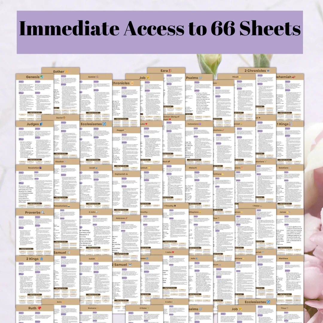 Bible Book Summaries Printable Save Time Study More With A Simple Ove Fountain Bible