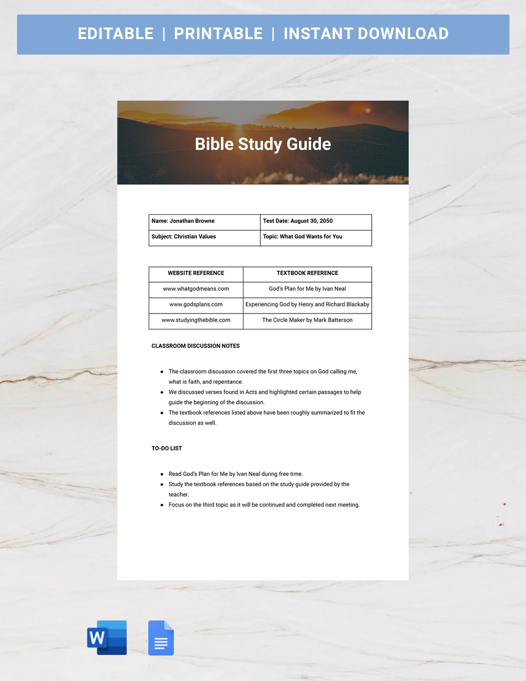 Bible Study Guide Template In Word Google Docs Pages Download Template Bible Study Guide Template In Word Google Docs Pages Download Template