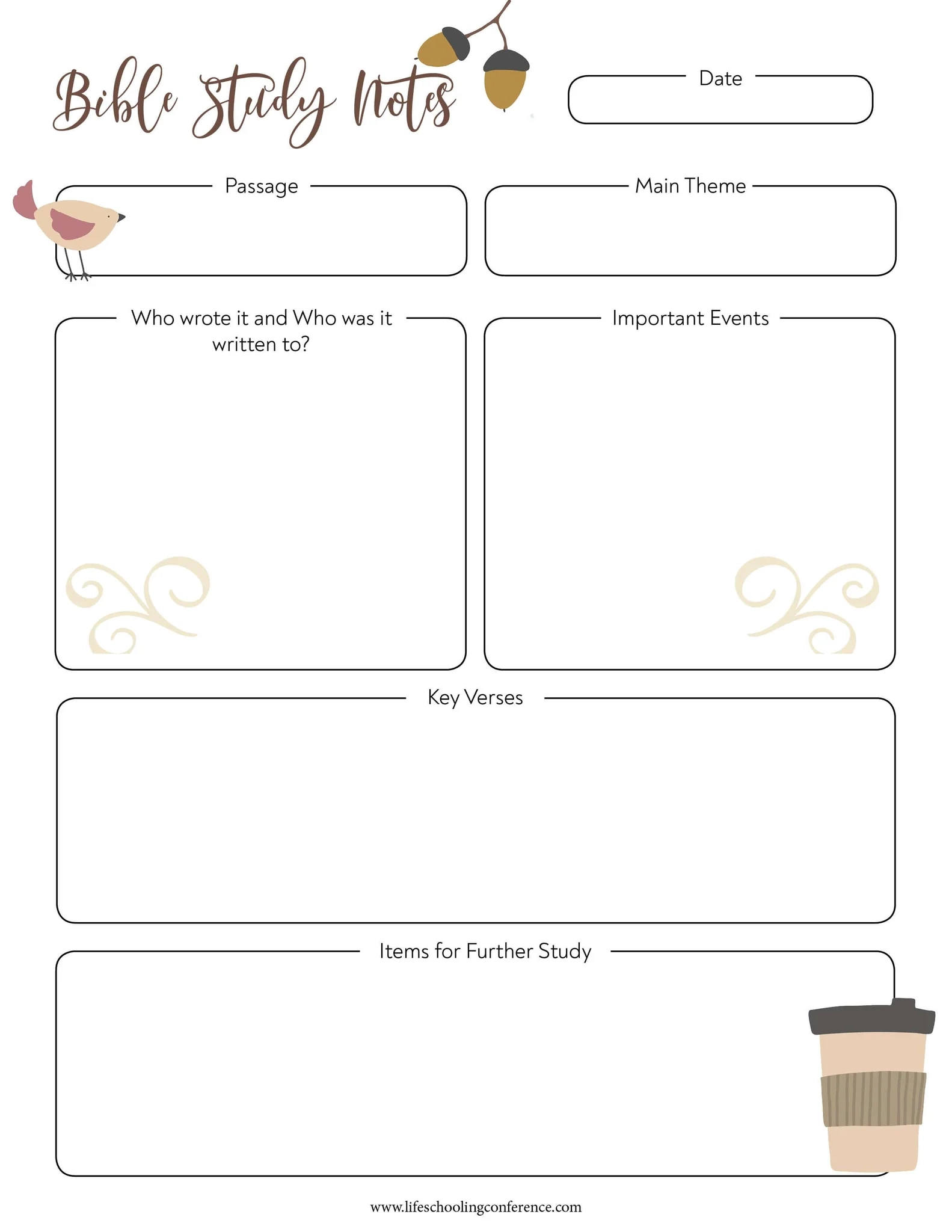 Bible Study Printable Lifeasalifeschooler