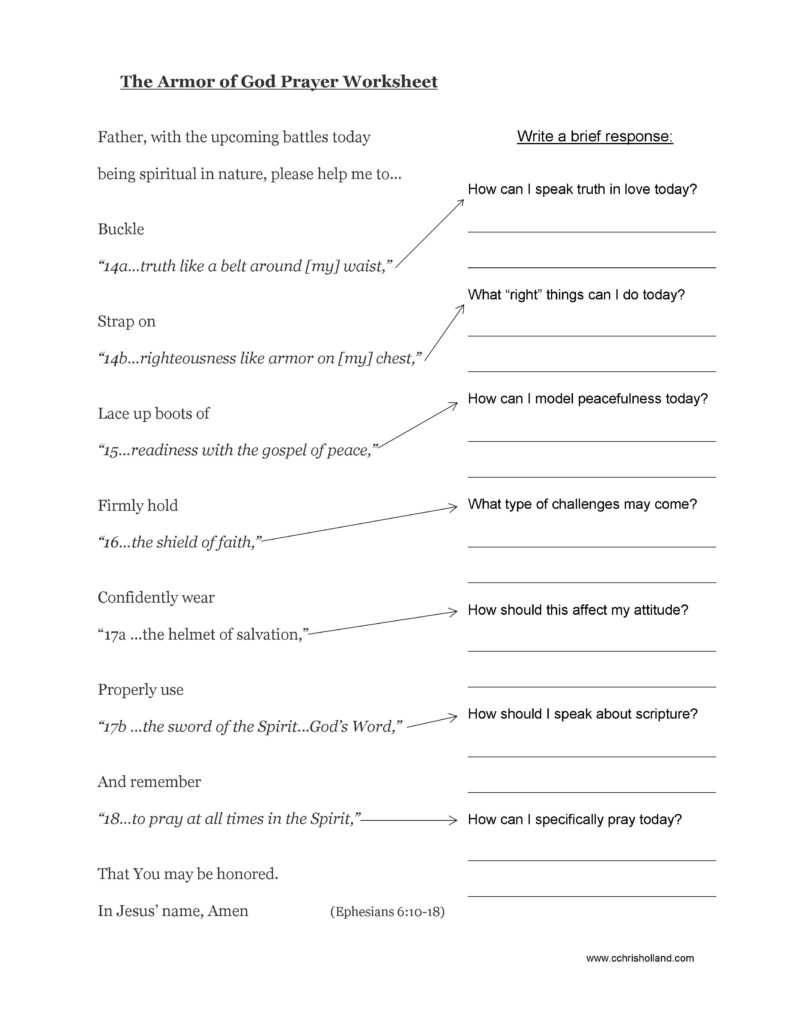 Bible Study Worksheets Cchrisholland