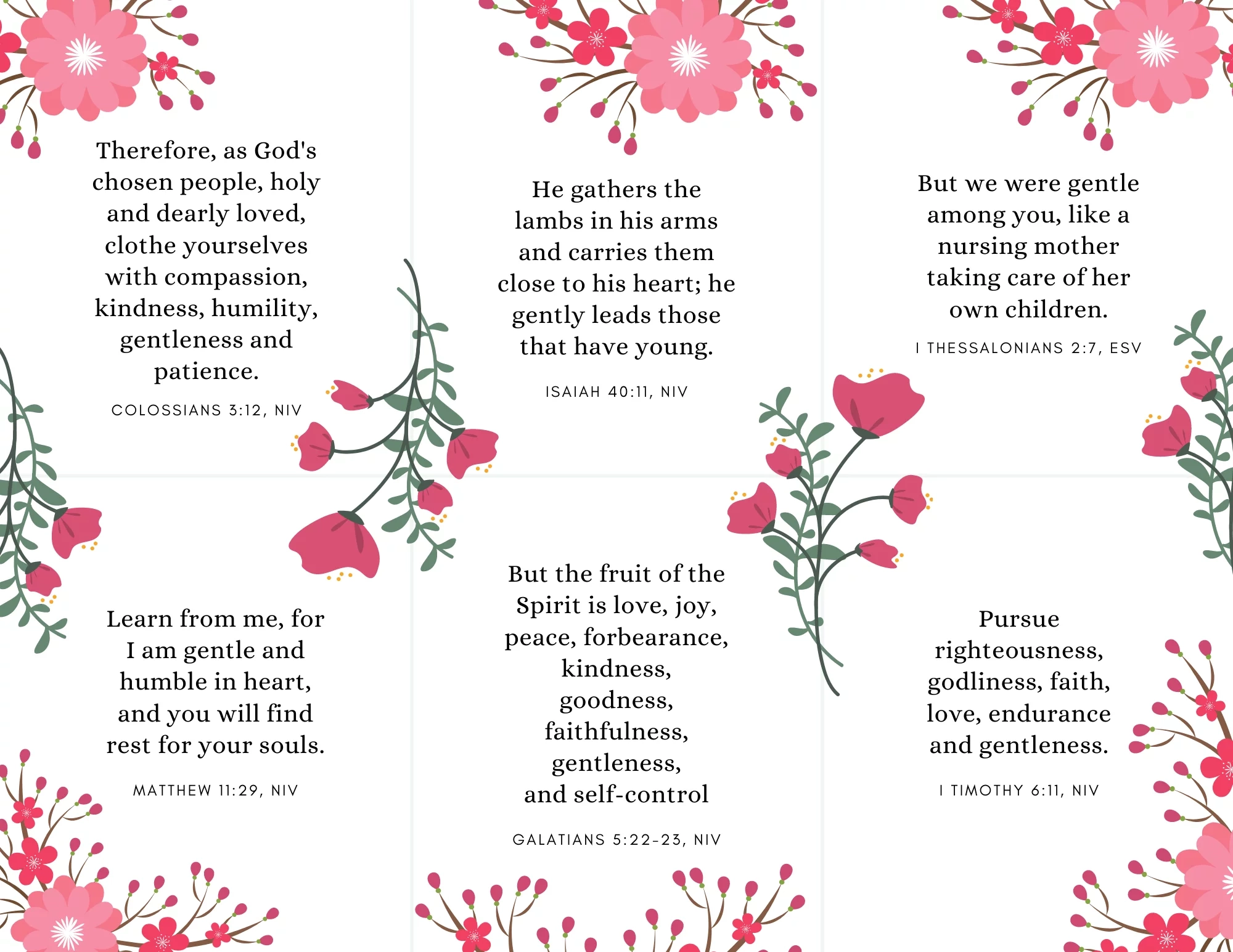 Bible Verse Cards Free Printable Scripture Cards Bible Verse Cards Free Printable Scripture Cards
