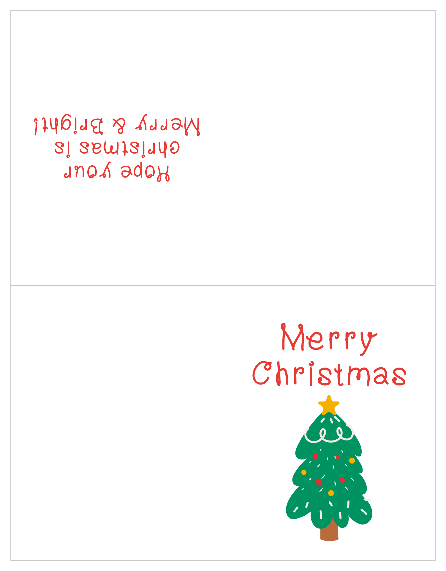 Black And White Holiday Christmas Cards 15 Free PDF Printables Printablee