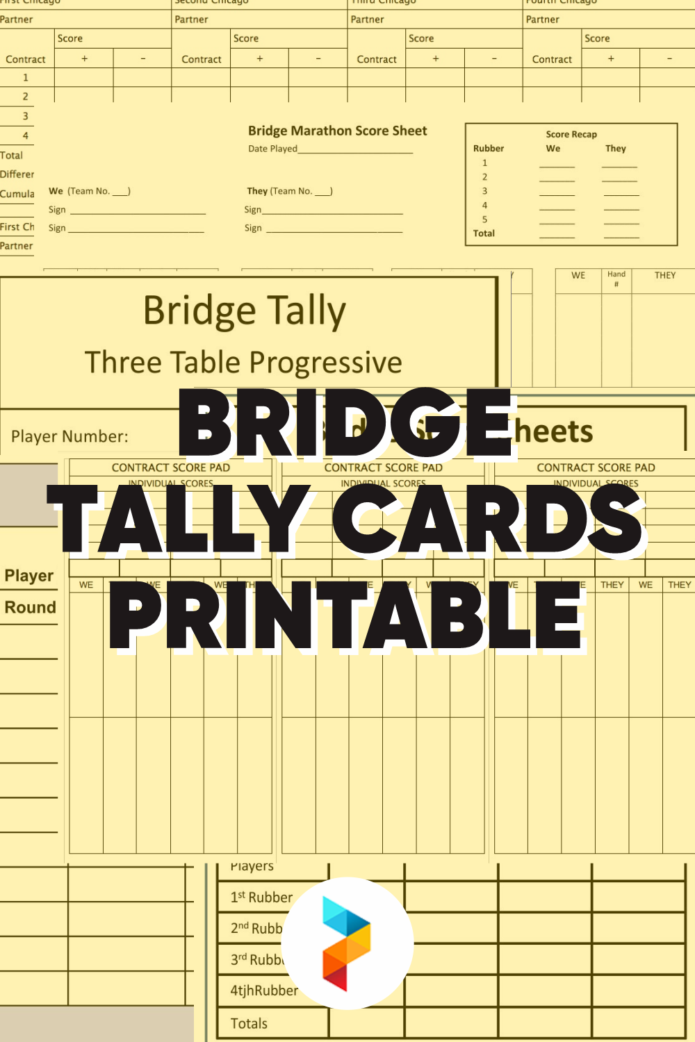 Bridge Tally Cards 10 Free PDF Printables Printablee