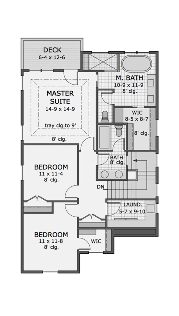 Bungalow Style House Plan 3 Beds 2 5 Baths 2361 Sq Ft Plan 51 567 Houseplans