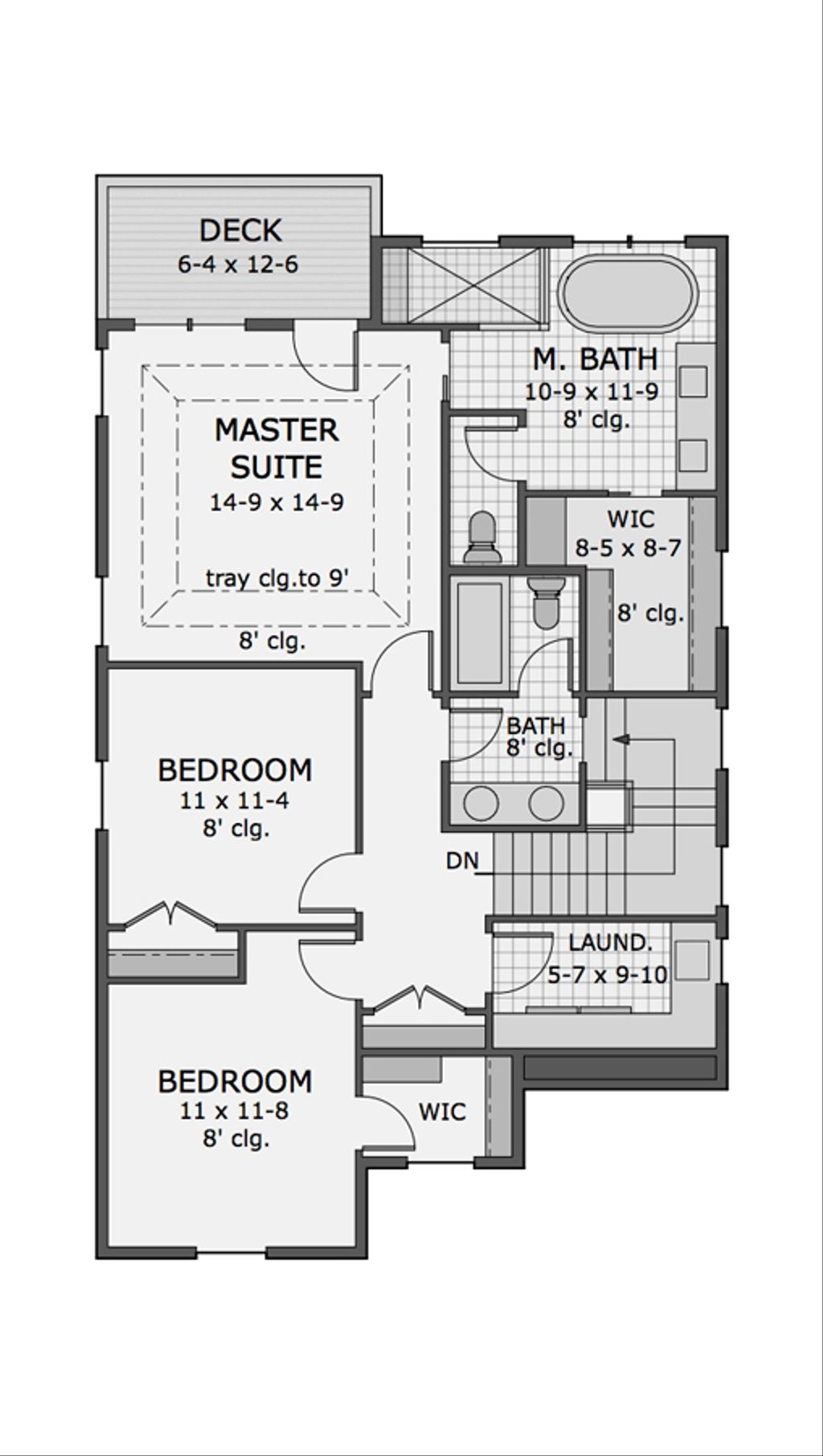 Bungalow Style House Plan 3 Beds 2 5 Baths 2361 Sq Ft Plan 51 567 Houseplans