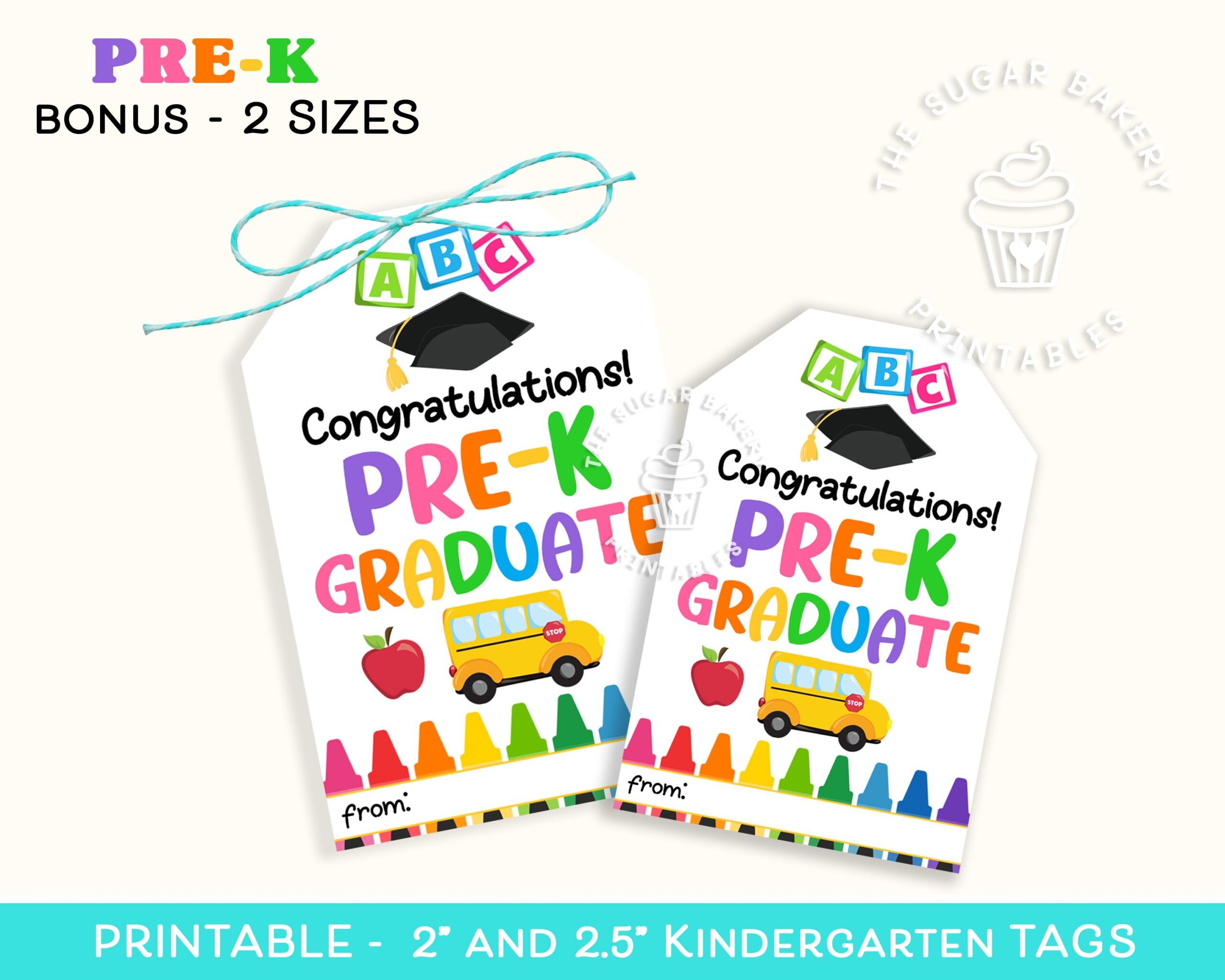 Buy PRE K Graduation Tags Congratulations PRE K Graduation Gift Tags Pre k Graduation Tag End Of The School Year Tag Preschool Graduation Online In India Etsy