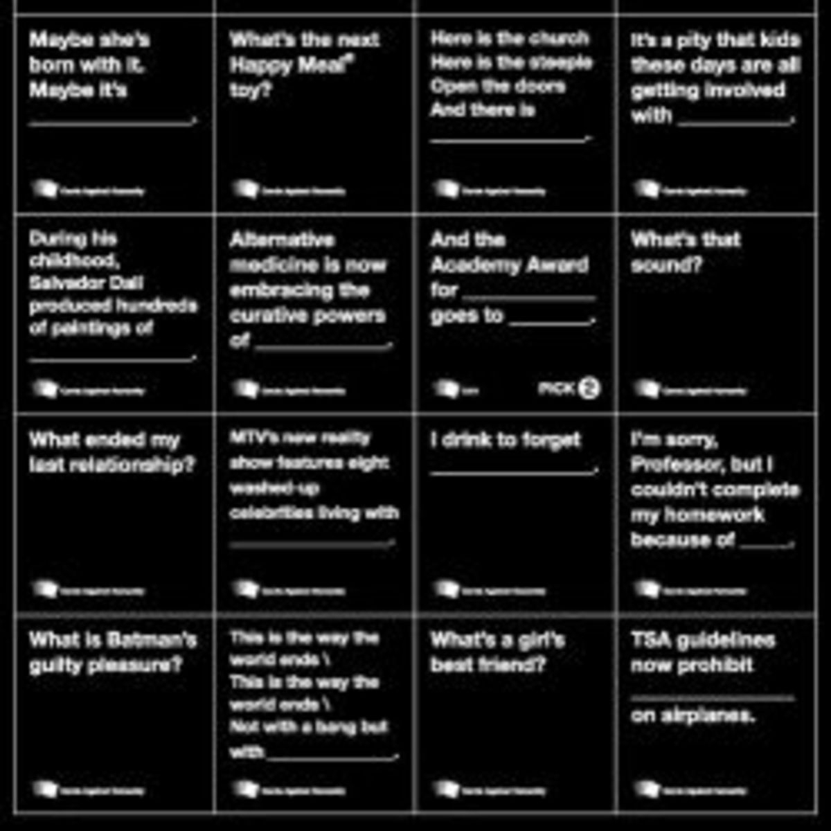 Cards Against Humanity PDF Download HubPages Cards Against Humanity PDF Download HubPages