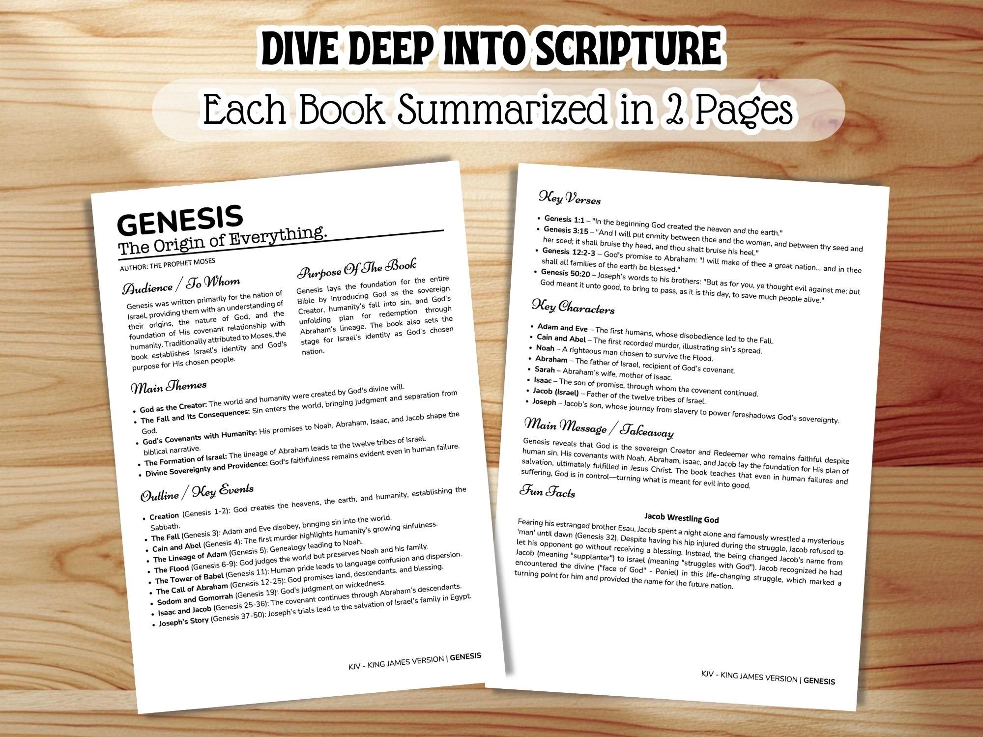 Complete KJV Bible Summary In Black White Coloring 66 Books In 141 Pages PDF JPEG Reading Tracker Etsy Israel