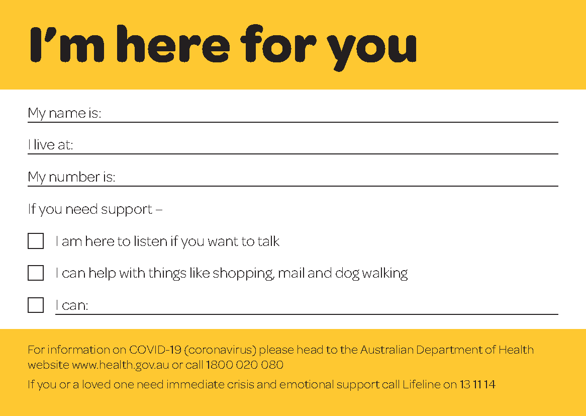 Connection Cards To Help You StayConnected