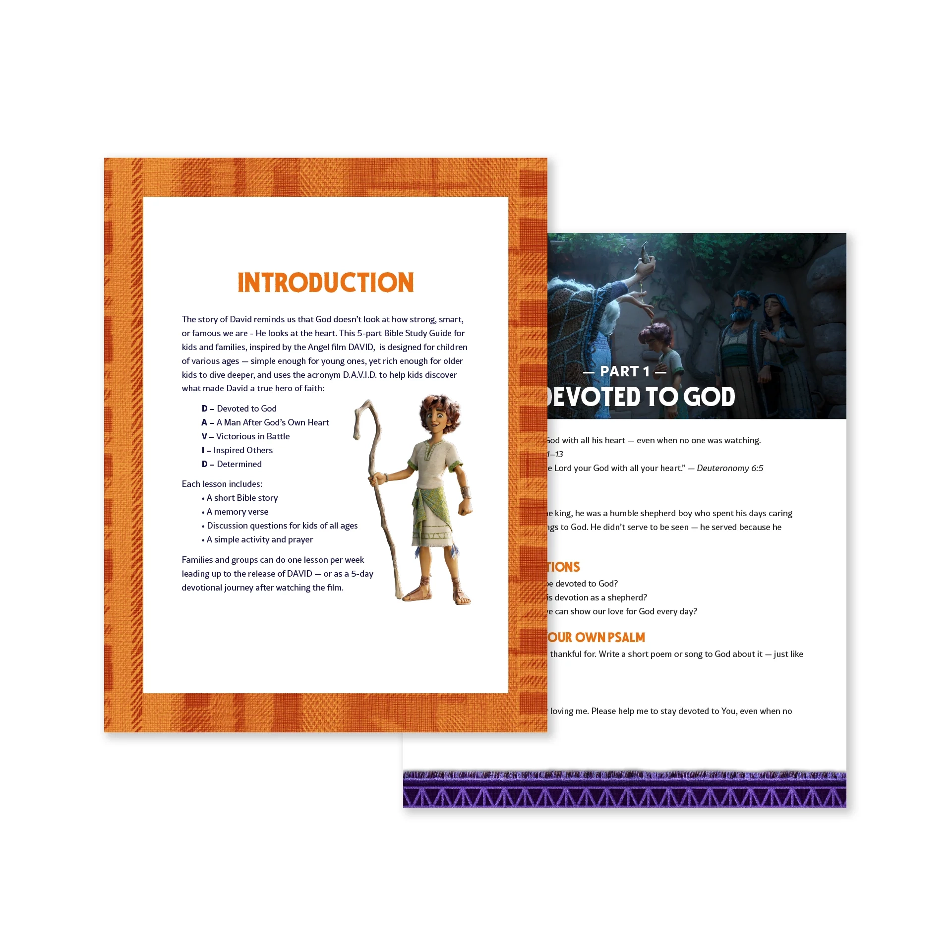 DAVID Bible Study Guide Free Download Angel Studios Gift Factory
