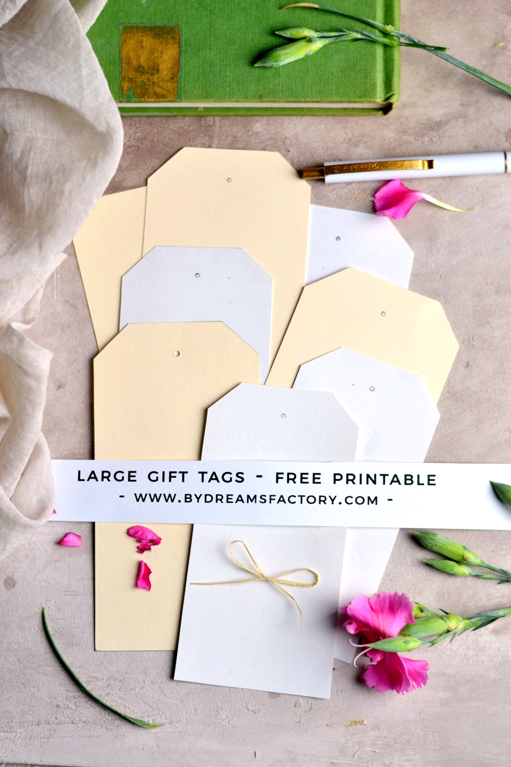 DIY Large Gift Tags Free Printable Dreams Factory