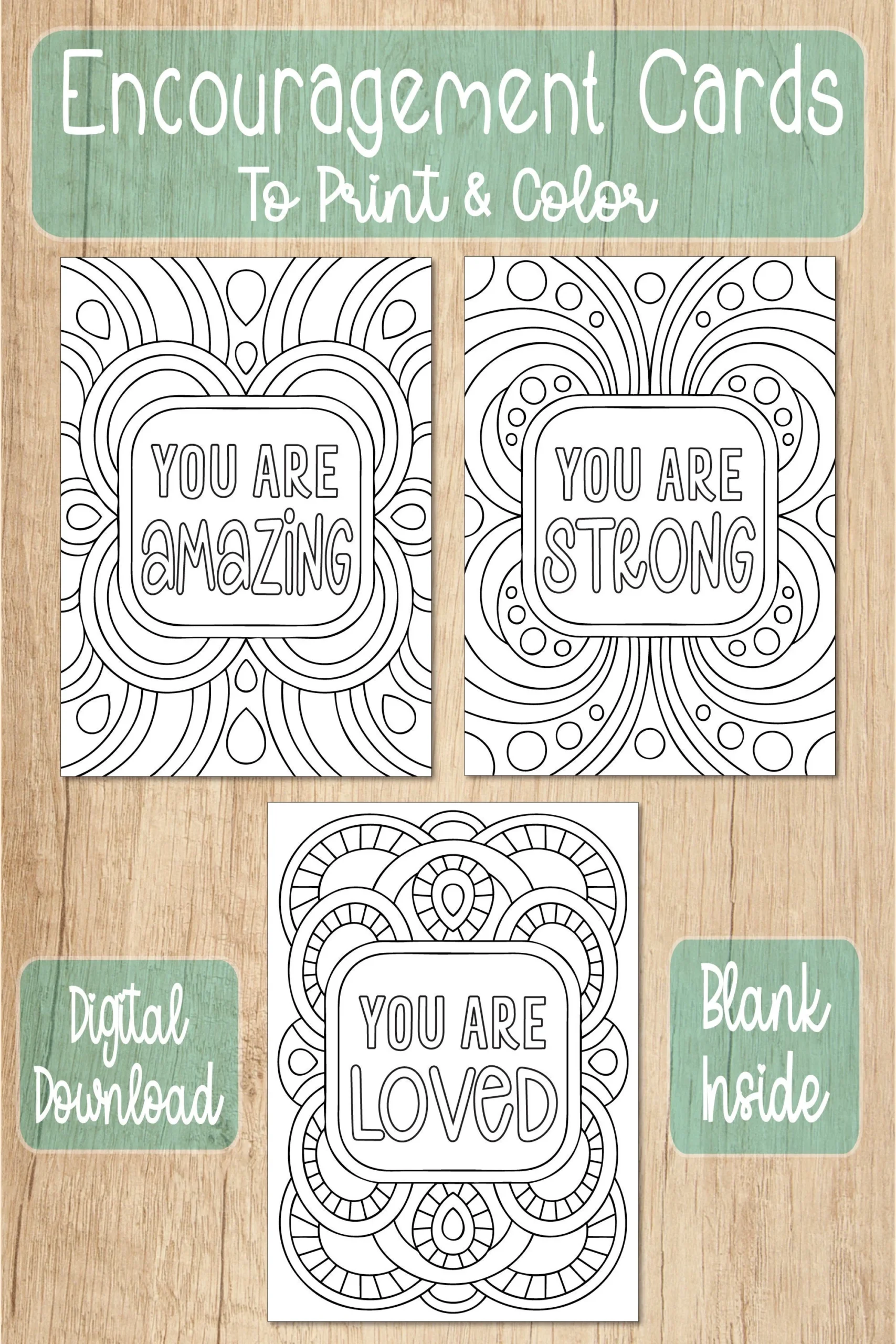 Encouragement Cards Encouragement Gift Motivational Quotes Coloring Cards Printable Cards Thinking Of You Card Greeting Card Set Etsy Encouragement Cards Encouragement Gift Motivational Quotes Coloring Cards Printable Cards Thinking Of You Card Greeting Card Set Etsy