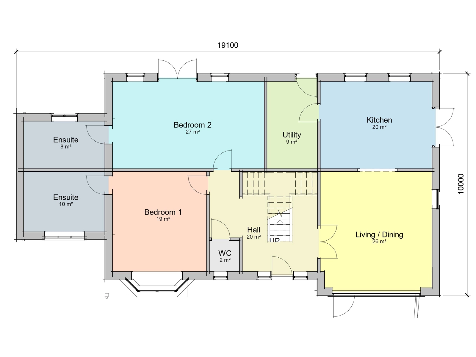 Executive House Plans The Garway 5 Bedroom Detached Home