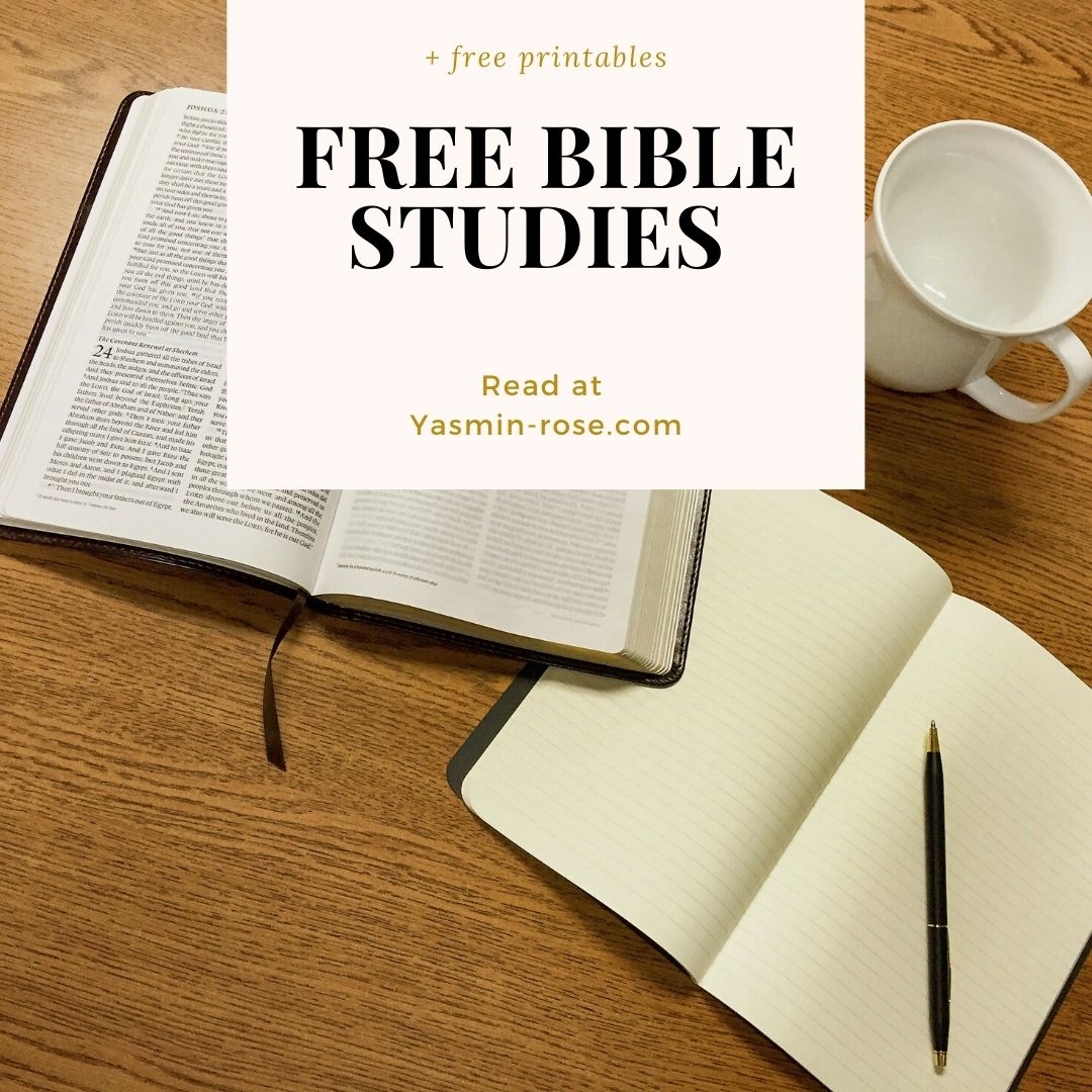 Free Bible Studies With Printables Yasmin Rose