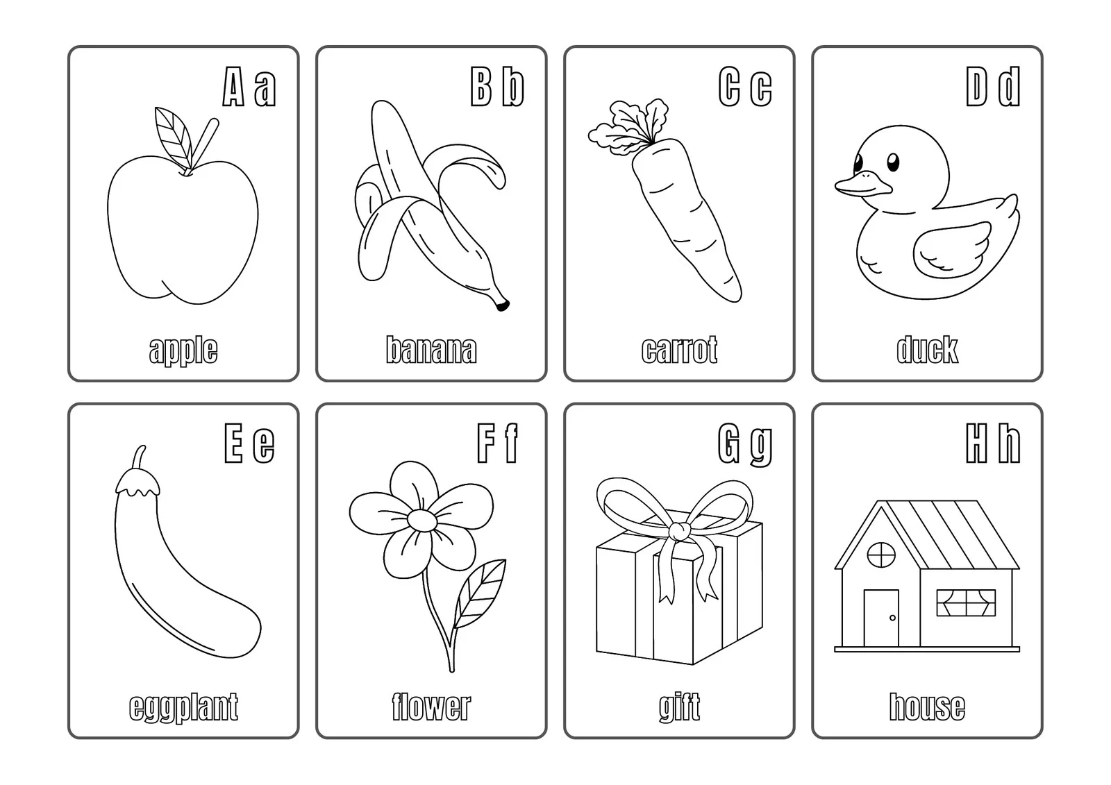 Free Customizable Alphabet Flashcard Templates Canva Free Customizable Alphabet Flashcard Templates Canva