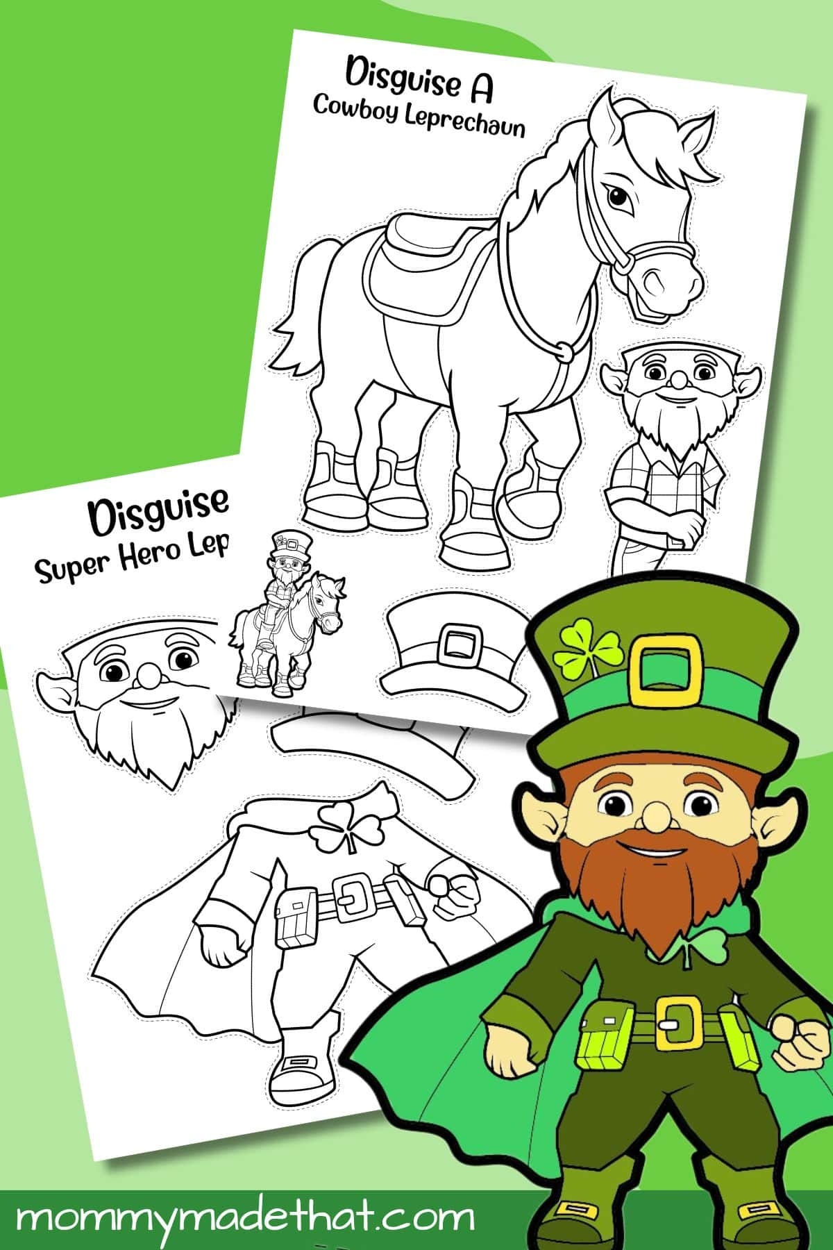Free Disguise A Leprechaun Printables