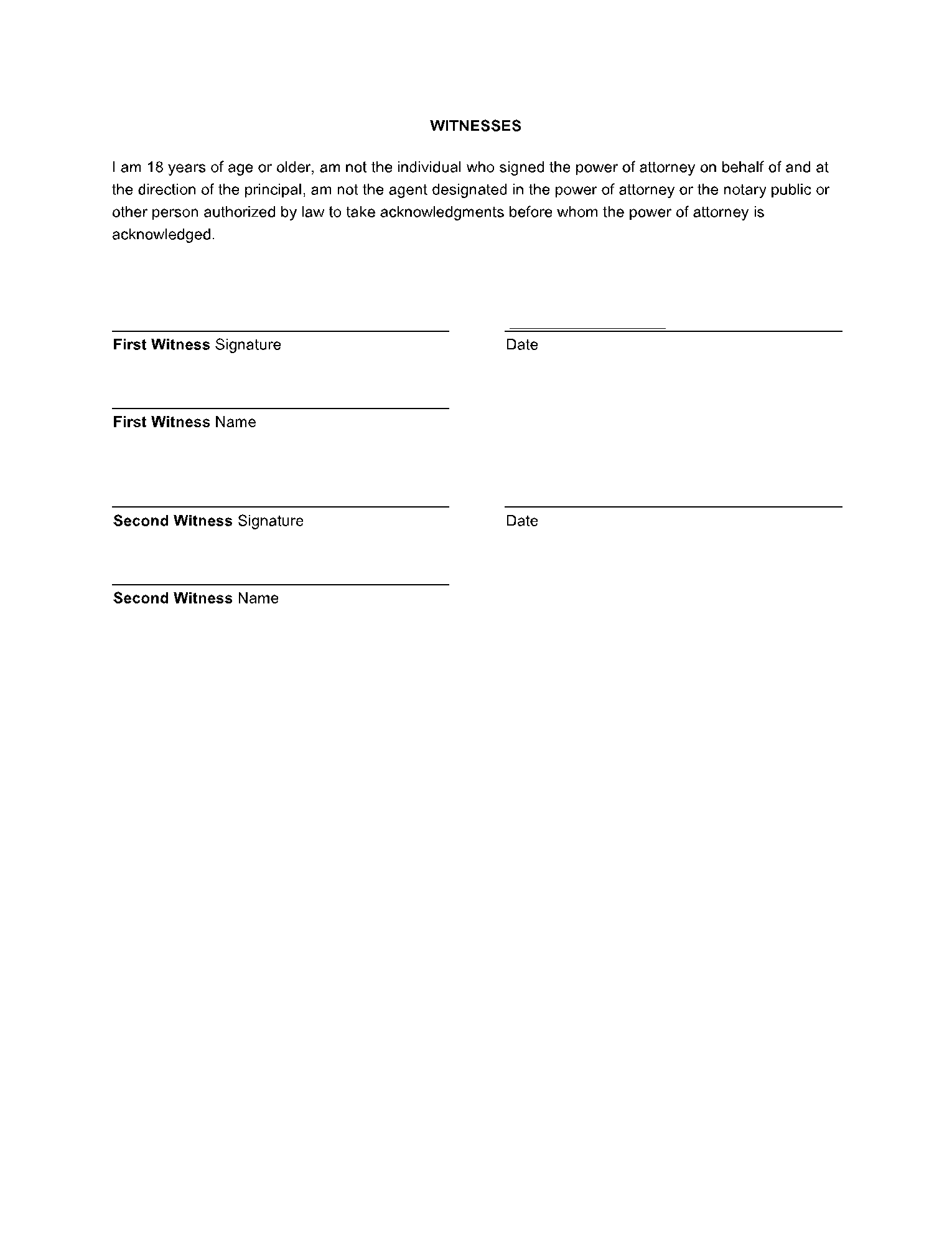 Free Florida Power Of Attorney Forms PDF CocoSign Free Florida Power Of Attorney Forms PDF CocoSign