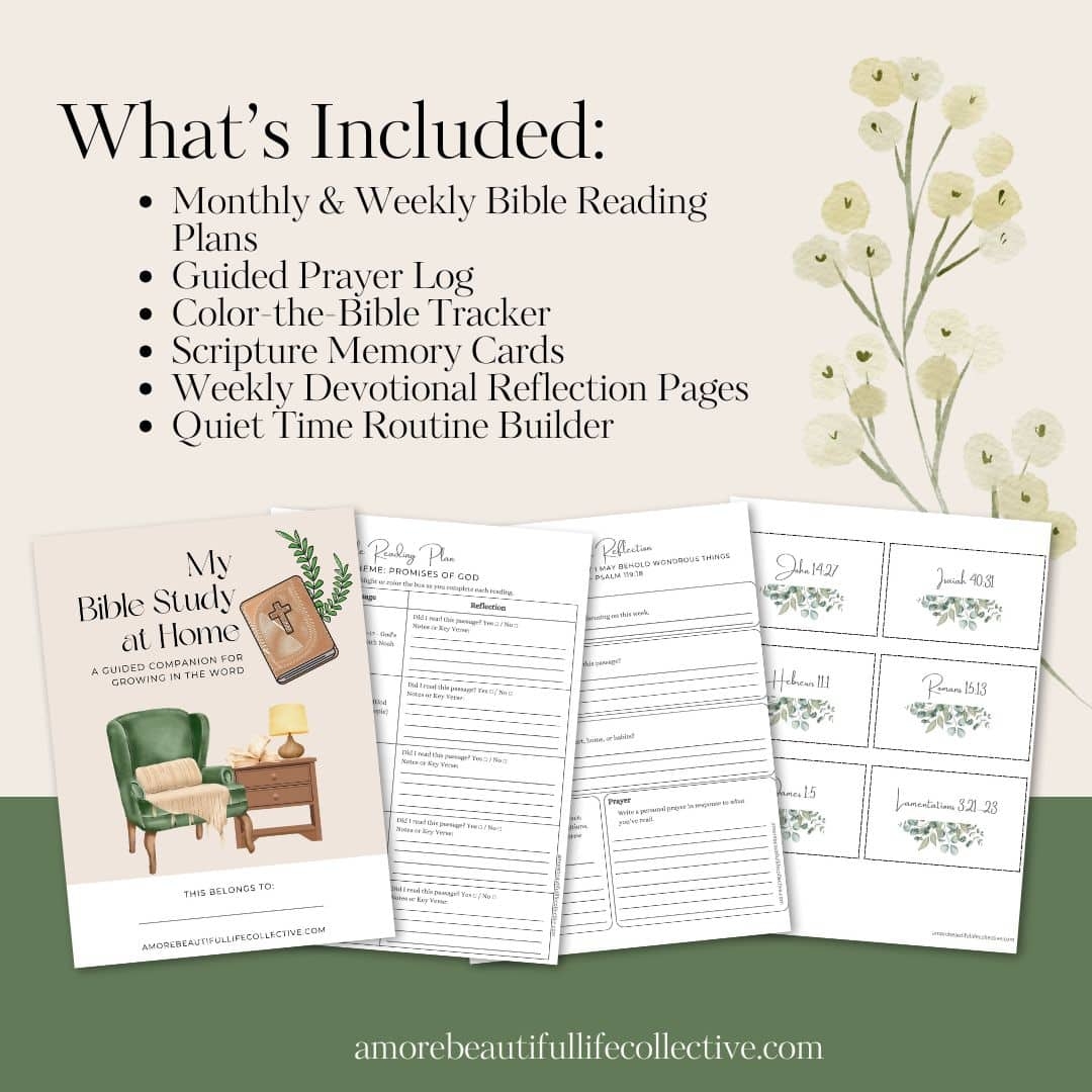 Free Printable Bible Study Guide For Women My Bible Study At Home A More Beautiful Life Collective Free Printable Bible Study Guide For Women My Bible Study At Home A More Beautiful Life Collective