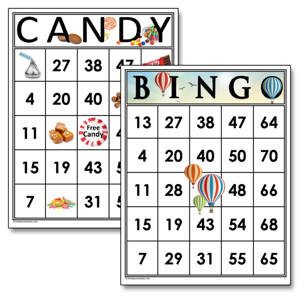 Free Printable Bingo Cards Activity Connection