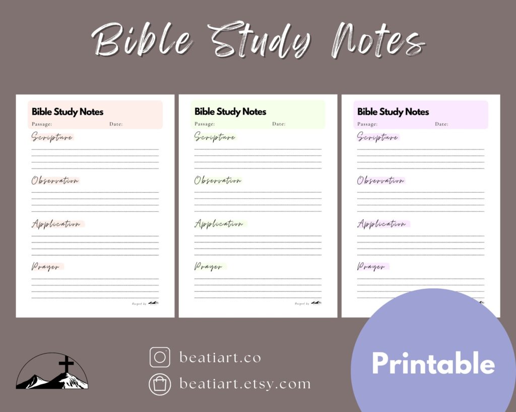 Free Printable Catholic Bible Study Lessons You Printables