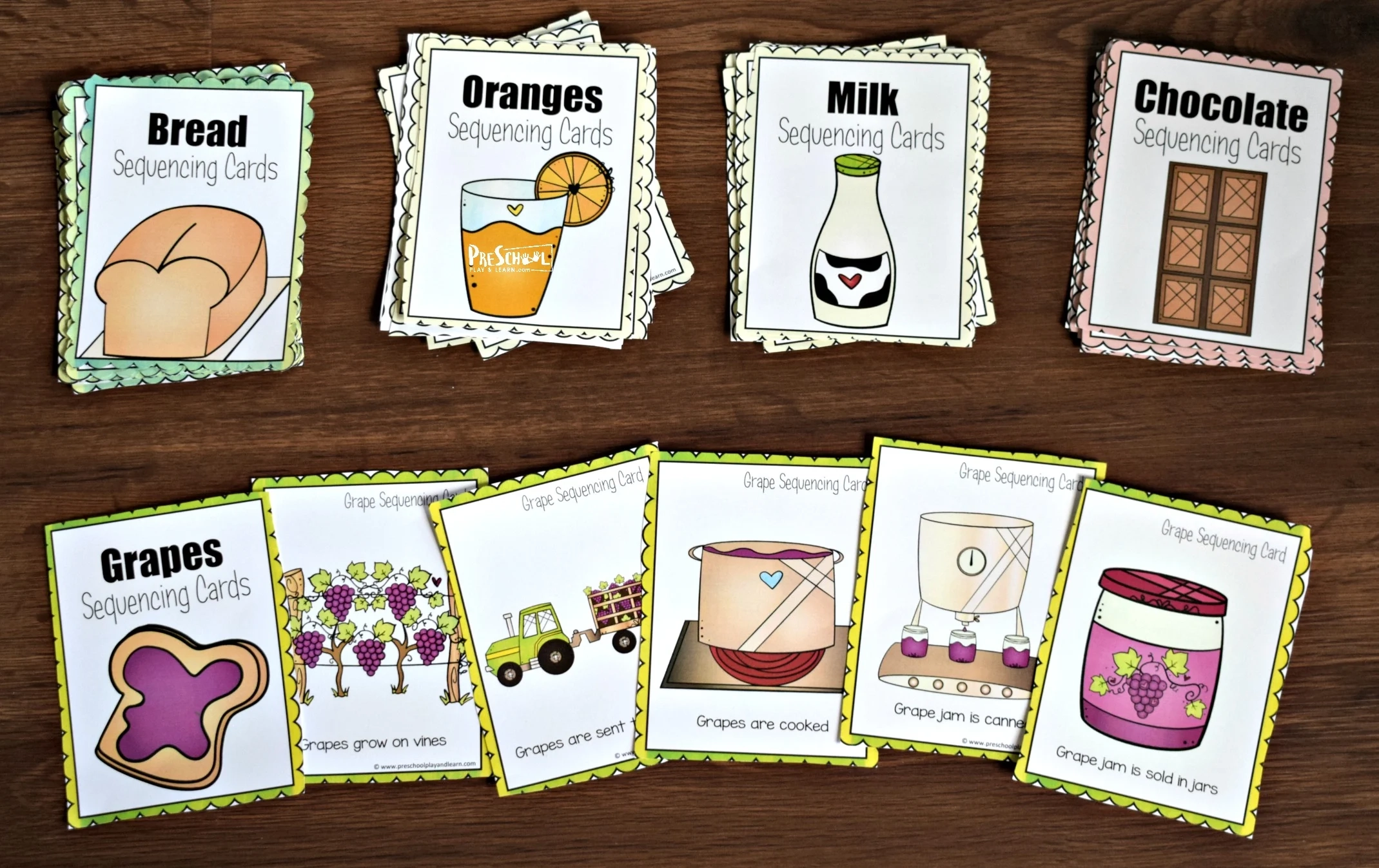 FREE Printable Farm Sequencing Cards Activity FREE Printable Farm Sequencing Cards Activity