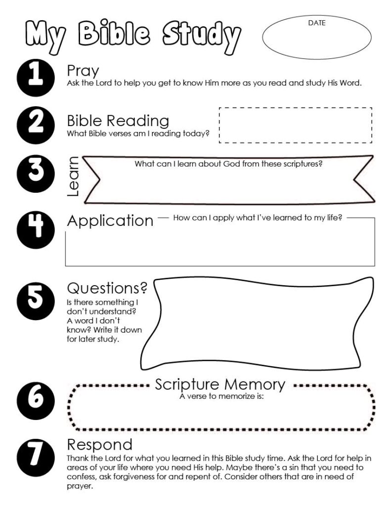 Free Youth Bible Study Worksheet Download Free Youth Bible Study Worksheet Png Images Free Worksheets On Clipart Library