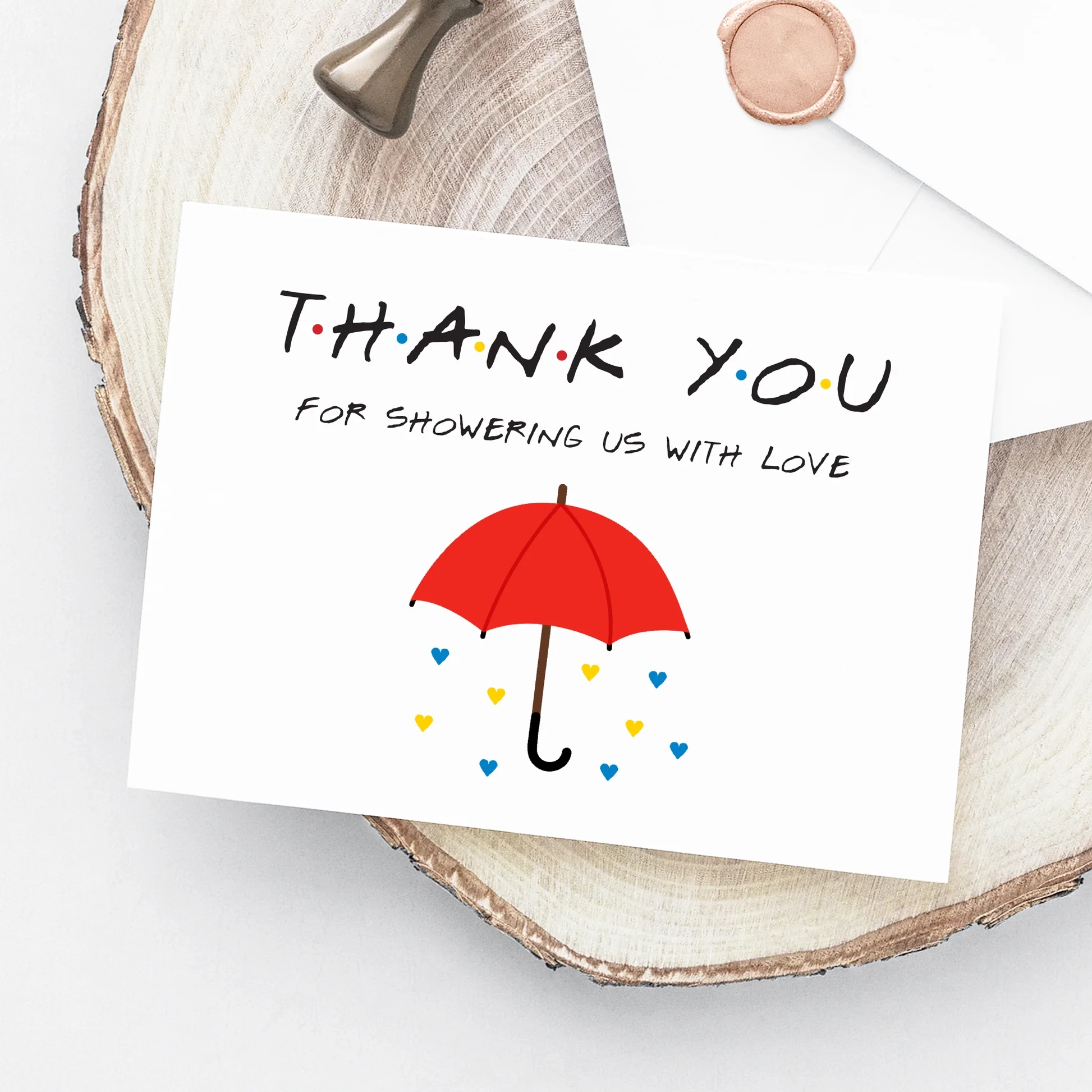 Friends Thank You Card Printable Awdesignsprintables