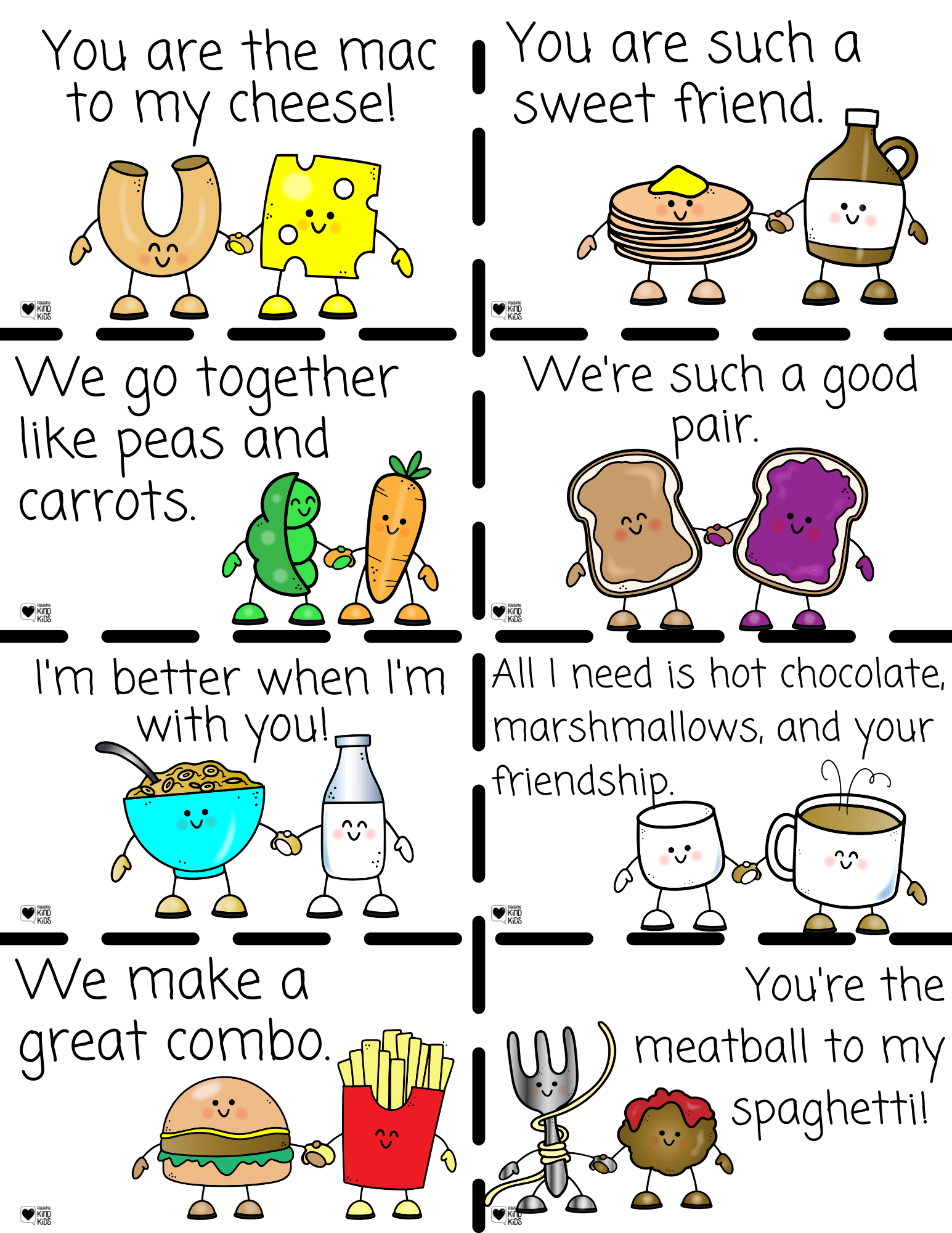 Friendship Cards Free Printable Coffee And Carpool Intentionally Raising Kind Kids Friendship Cards Free Printable Coffee And Carpool Intentionally Raising Kind Kids