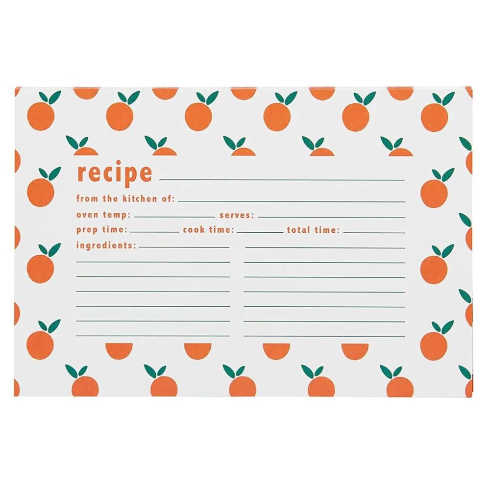 Fruit 4 X 6 Recipe Cards C R Gibson Everything Kitchens