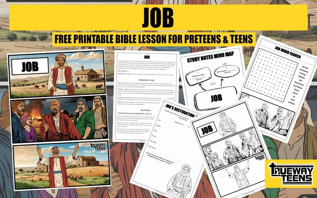 Job Bible Lesson For Teens Trueway Kids