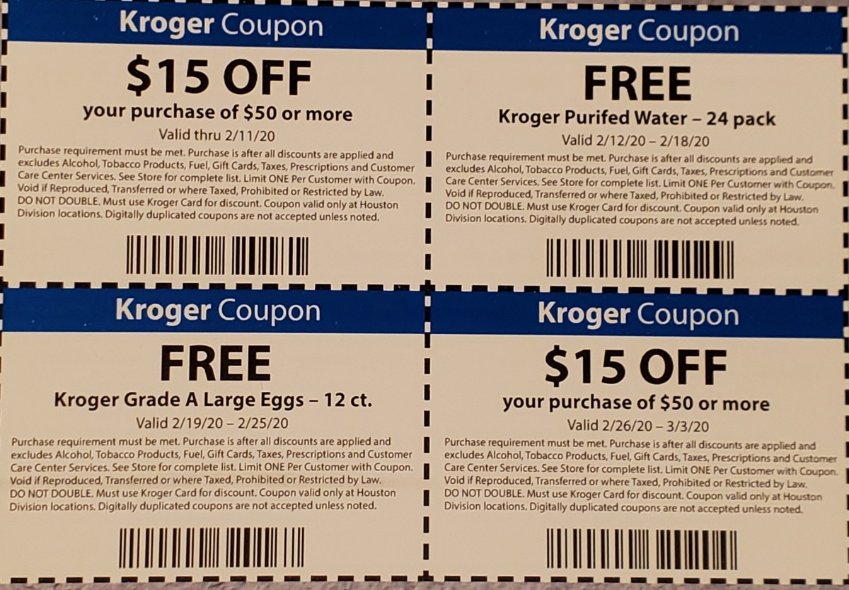 Kroger Mail Coupons Worksheets Library