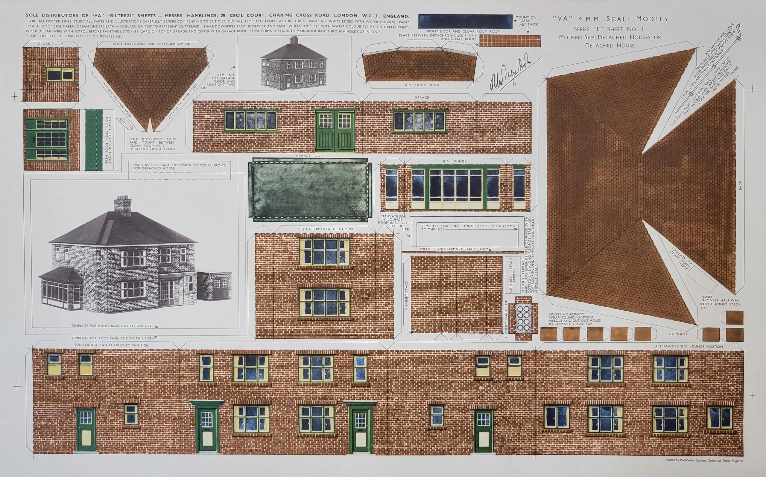 N Scale Cardstock Buildings N Scale Houses CustomZscales CN015 Downtown Apartments With Shops