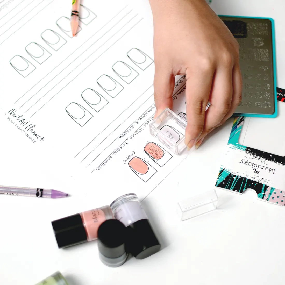 Nail Art Printable Templates Maniology