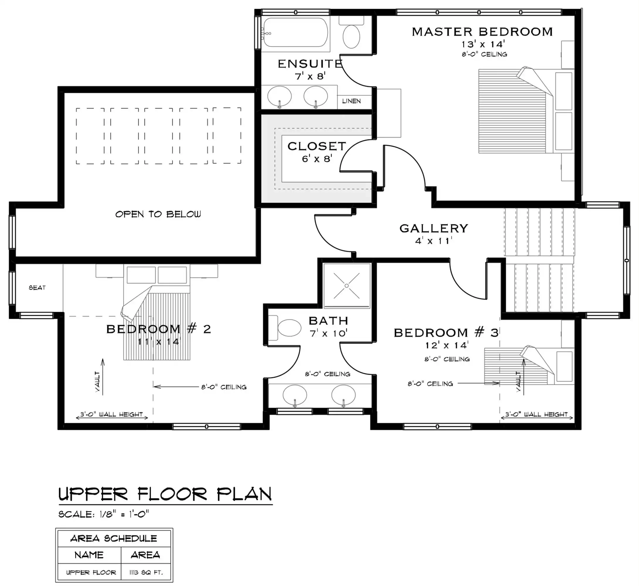 Petit Retreat 3 Bedroom Open Living Bungalow Style House Plan 9300 9300 Petit Retreat 3 Bedroom Open Living Bungalow Style House Plan 9300 9300