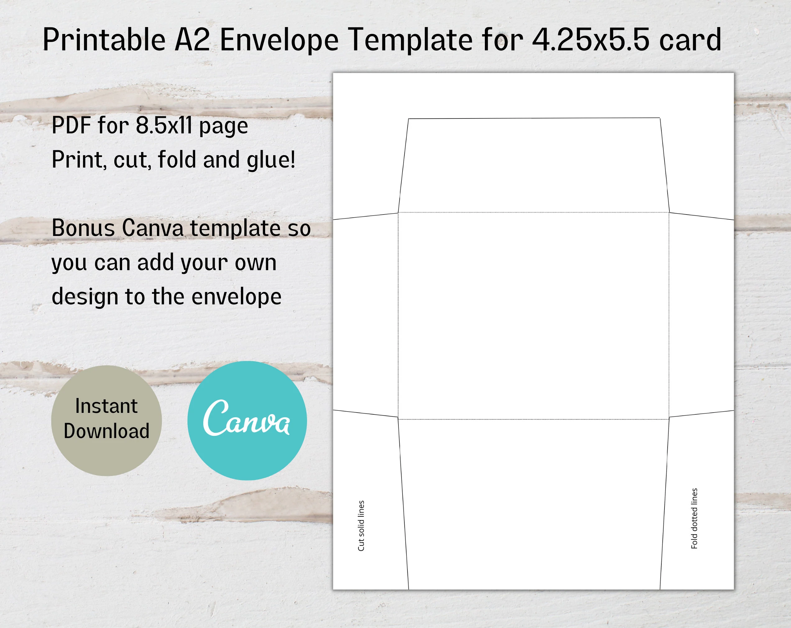 Printable A2 Envelope Template For 4 25x5 50 A2 Card Canva A2 Envelope Template Instant Download Etsy Printable A2 Envelope Template For 4 25x5 50 A2 Card Canva A2 Envelope Template Instant Download Etsy